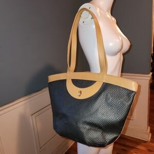 Mark cross vtg monogram tote